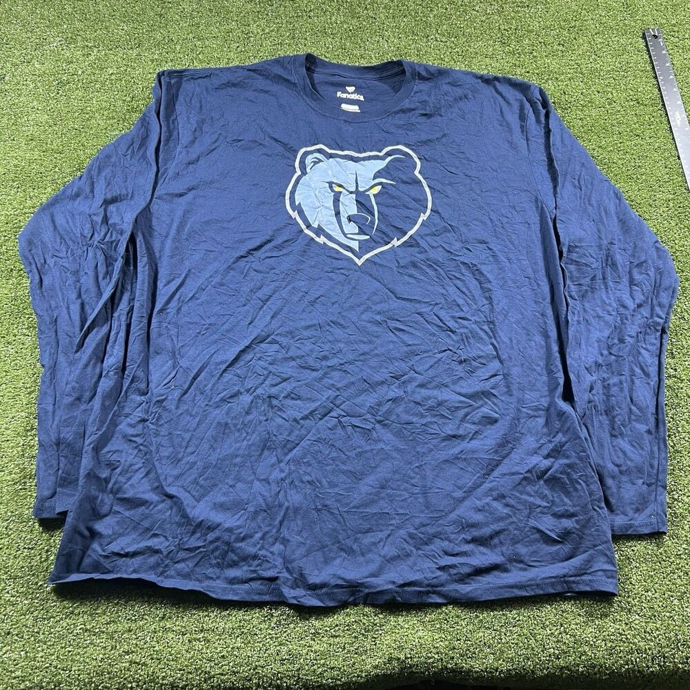 Fanatics Shirt Men's 3XL Memphis Grizzlies T-Shirt NBA Tee Crew Basketball NWOT